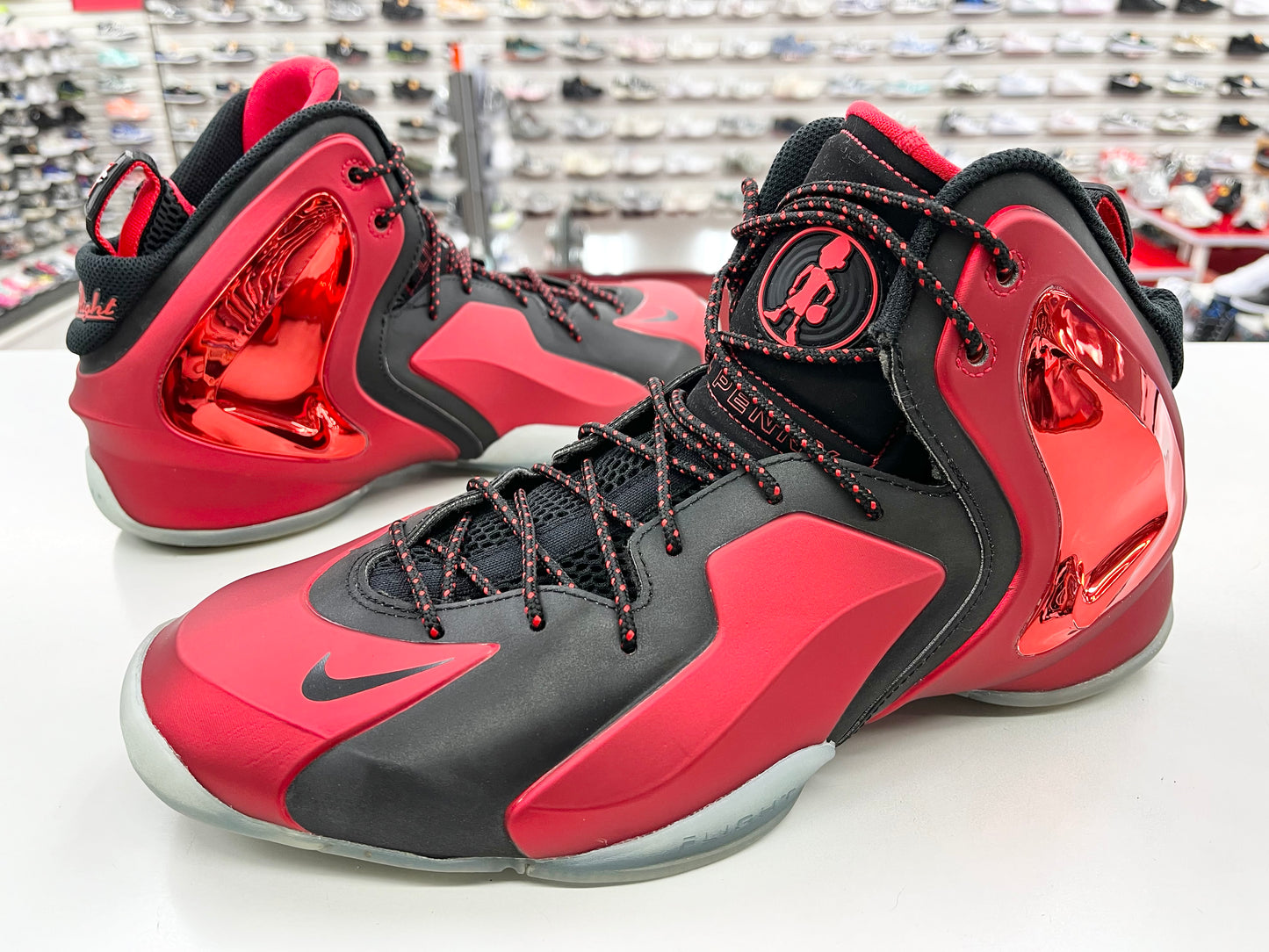 SZ 12 Men.     PreOwned 2014 Nike Lil Penny Posite.