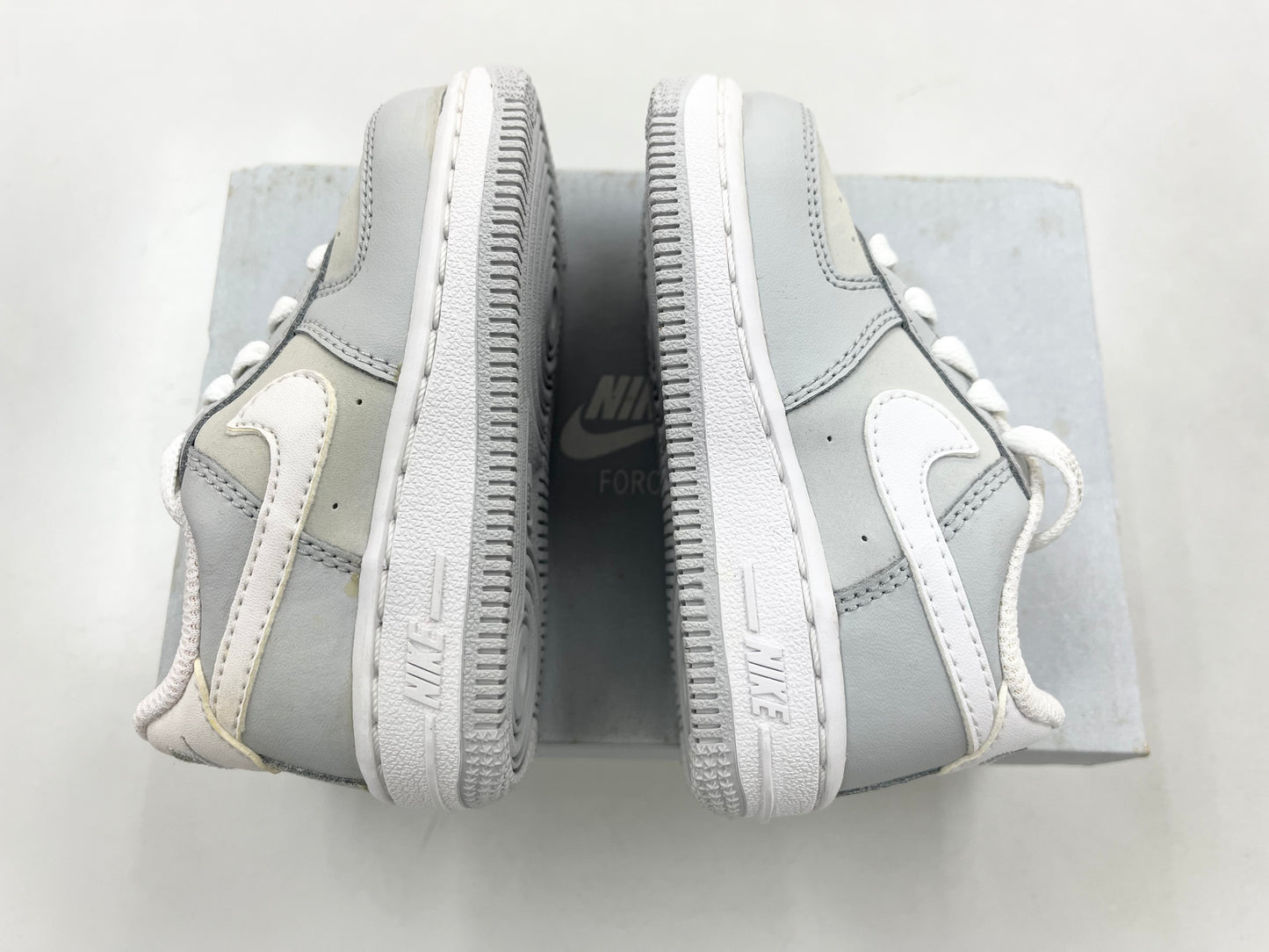 2008 Baby Nike AF1 Low Grey/White.