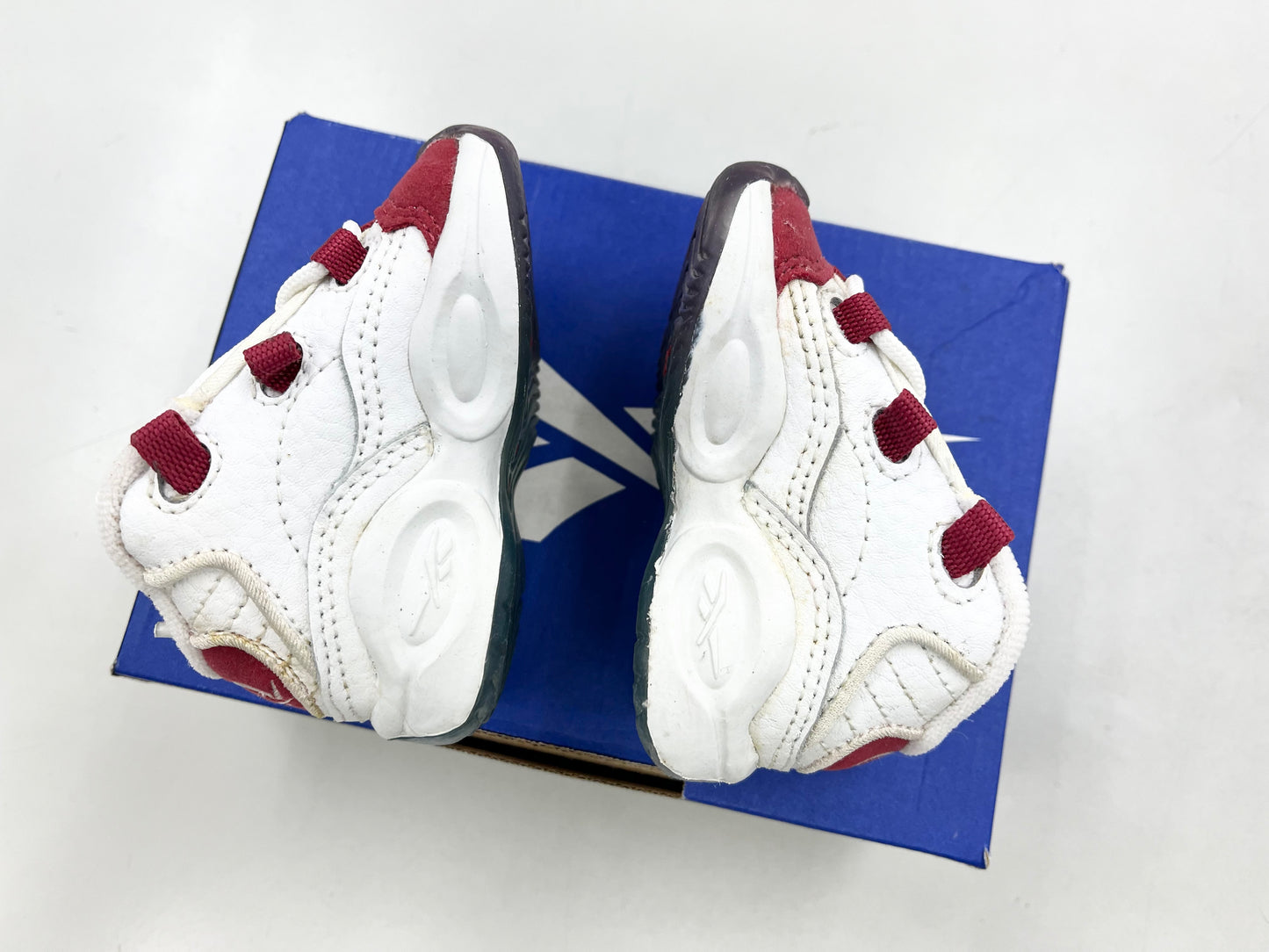 1997 Baby Reebok The question Allen Iverson white red