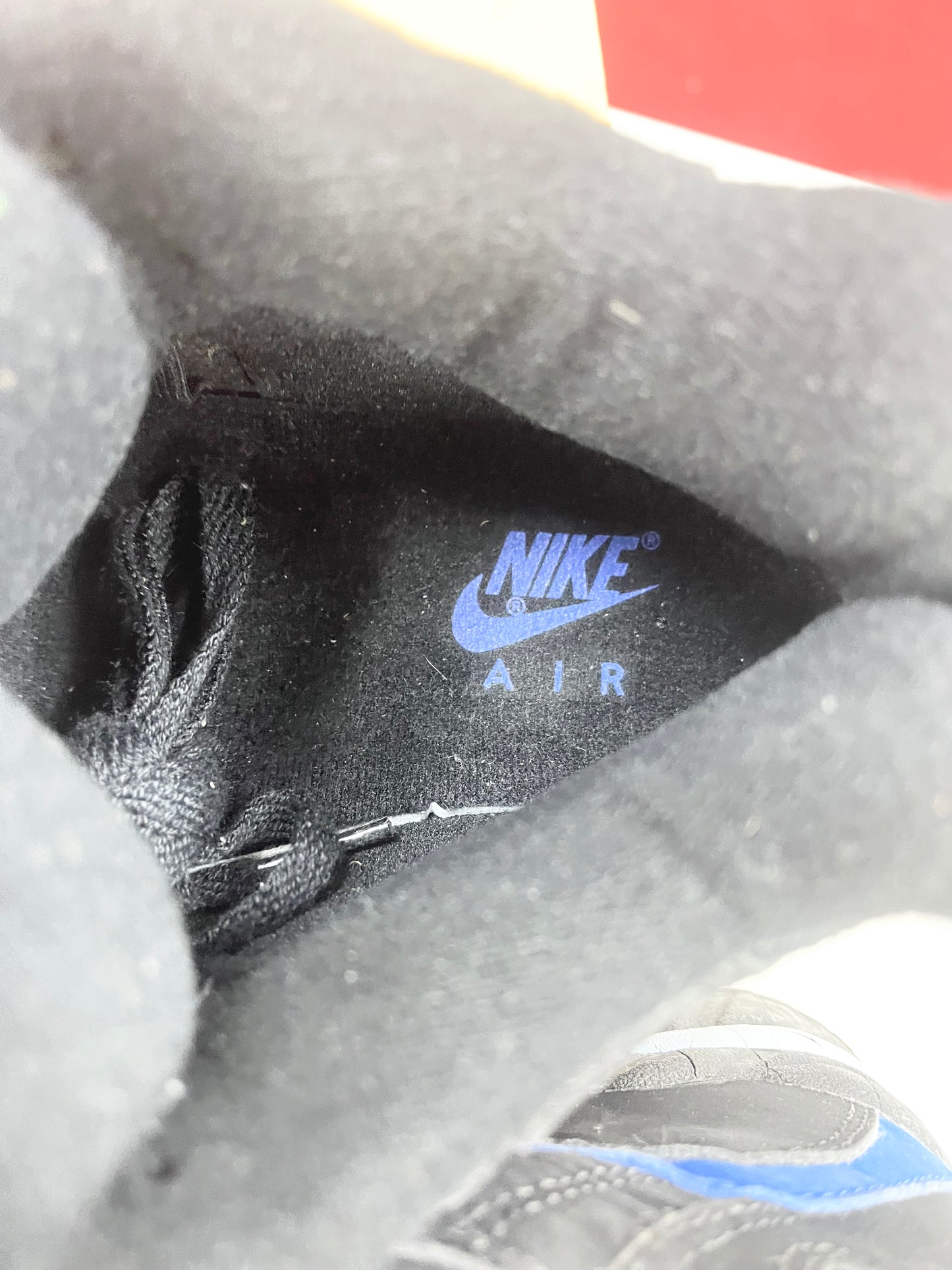 SZ 9 Men.     1995 Nike Tenacity Plus Black Royal.