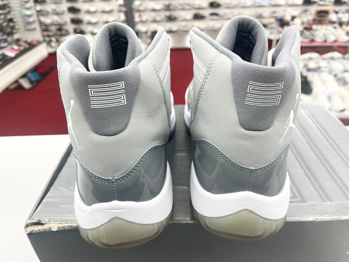 SZ 12 Men.  2010 Jordan XI Cool Grey.