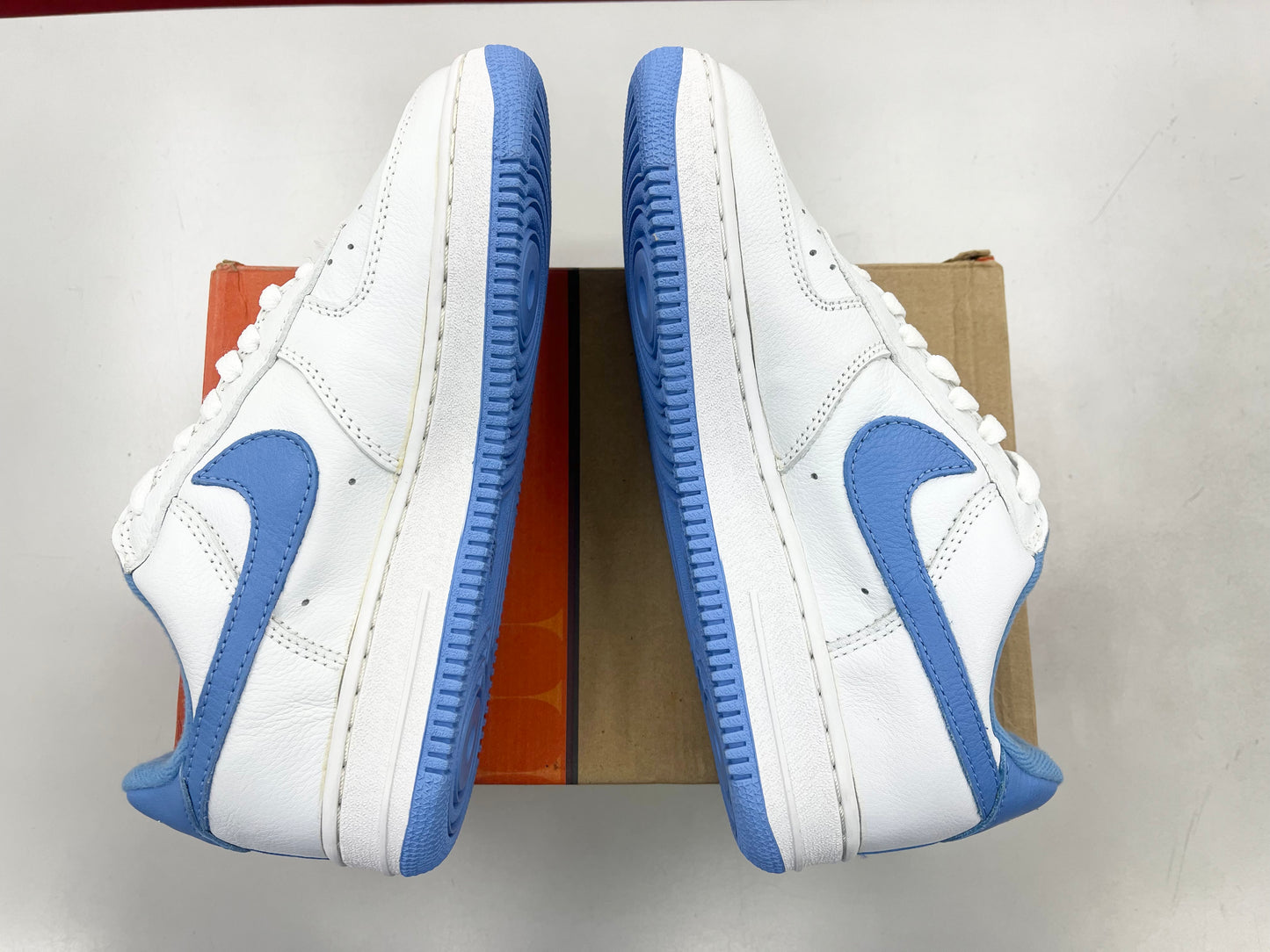 SZ 5.5Y      1999 Nike Air Force 1 BG Columbia Blue.