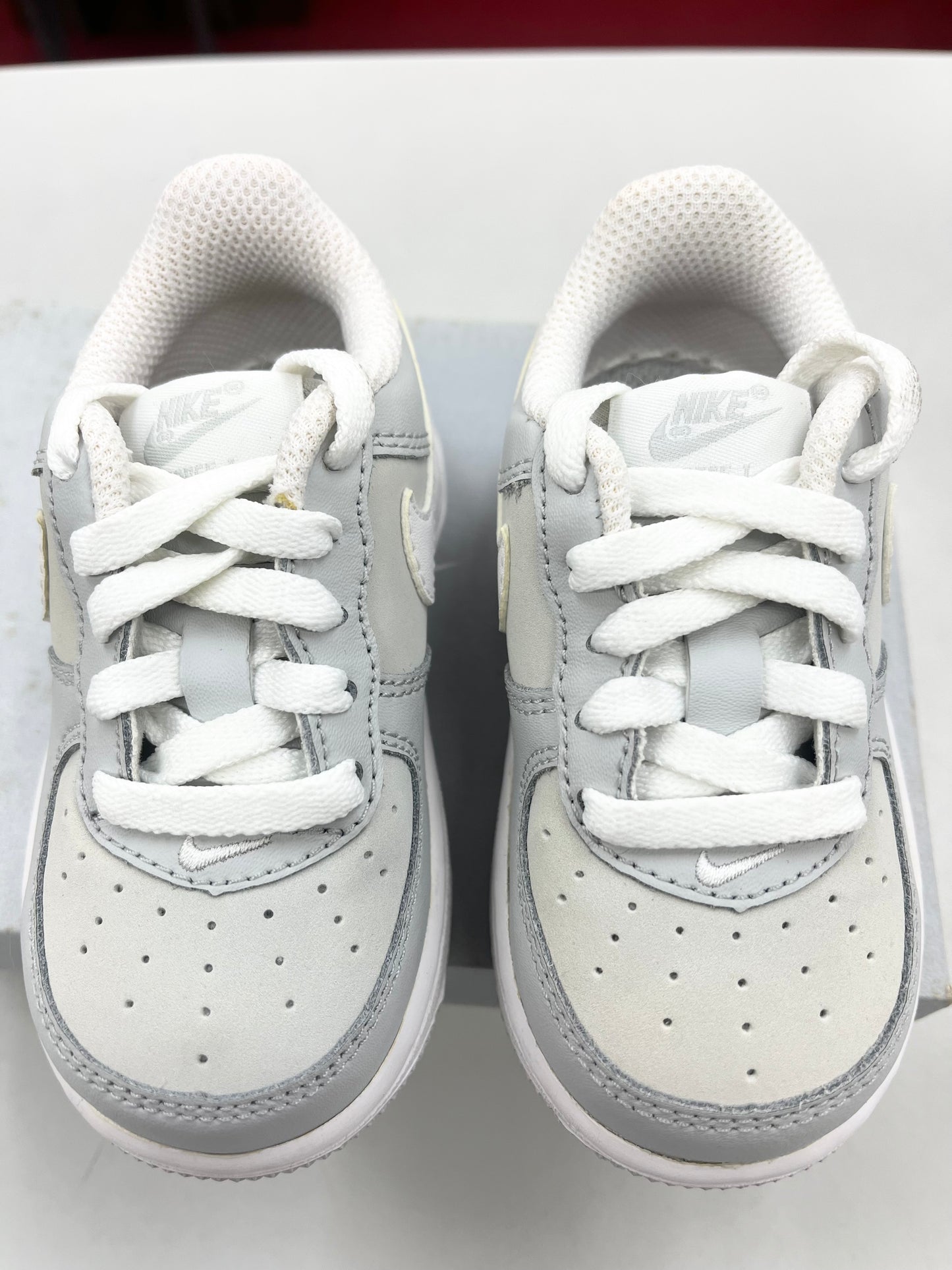2008 Baby Nike AF1 Low Grey/White.