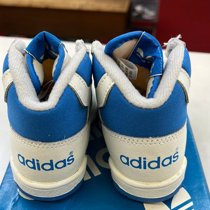 Sz 5.5K.    1989 baby Adidas Phantom Hi Baby Blue