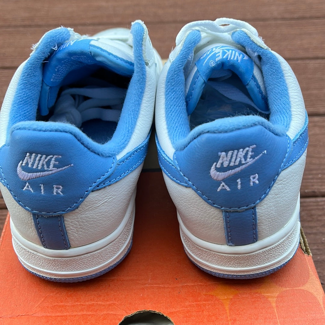 SZ 5.5Y.     1999 Nike AF1 low Columbia blue