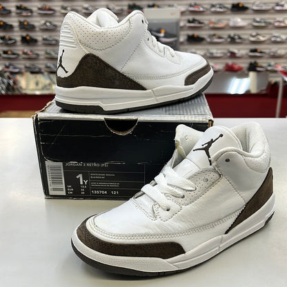 SZ 1Y.    2001 Jordan 3 Mocha.