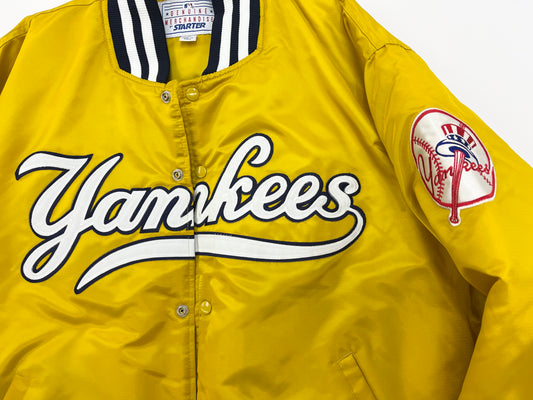 SZ 3-XL. Vintage Starter Men NY Yankees Jacket.