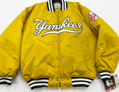 SZ 3-XL. Vintage Starter Men NY Yankees Jacket.