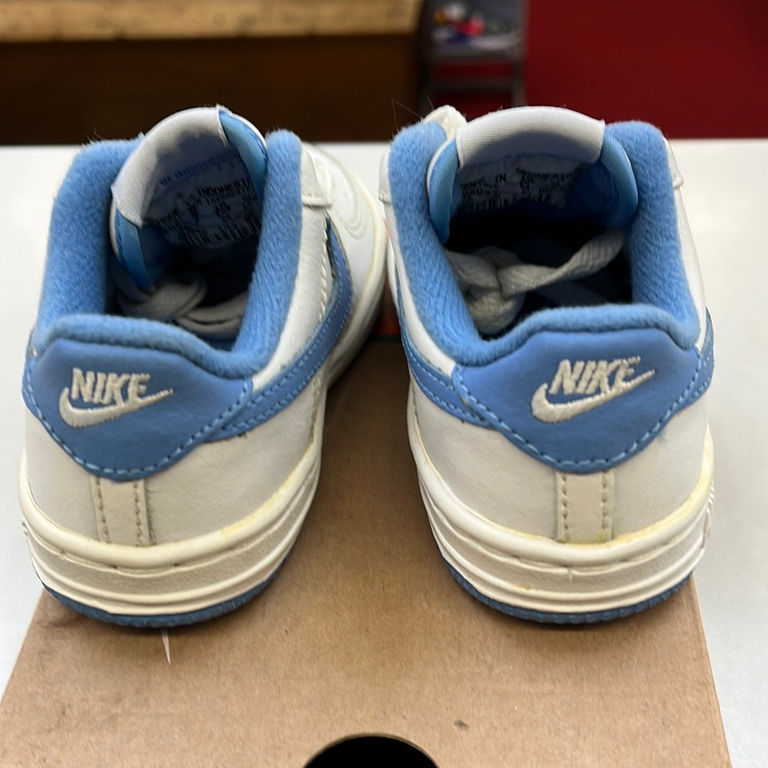 SZ 7.5C.   2002 Baby Nike AF1 Low.