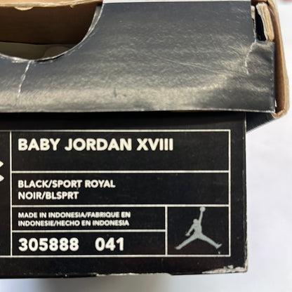 2003 Baby Jordan XVIII Sport Royal